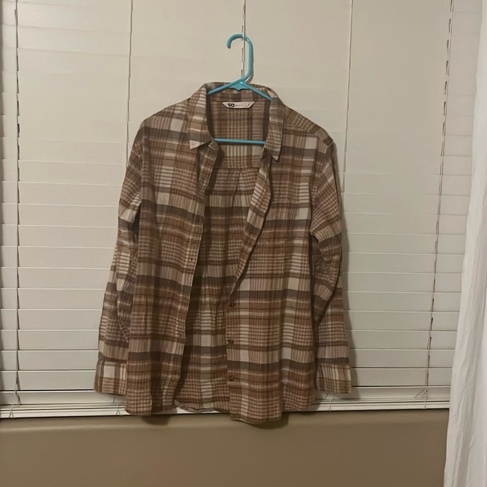 So size small plaid jacket. Brand new.